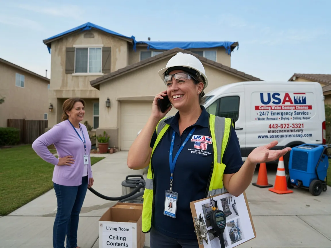 Ceiling Water Damage Restoration Hope, IN FAQs